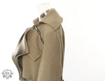 Spring Woolen Trench Coat - QH Clothing