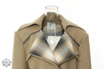 Spring Woolen Trench Coat - QH Clothing