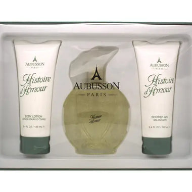 Aubusson Historie d’Amour Presentset 100ml EDP + 100ml Body Lotion + 100ml Duschgel - Fragrance