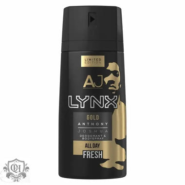 Axe (Lynx) Gold Limited Edition Anthony Joshua Deodorant Spray 150ml - QH Clothing