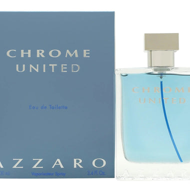 Azzaro Chrome United Eau de Toilette 100ml Spray - QH Clothing