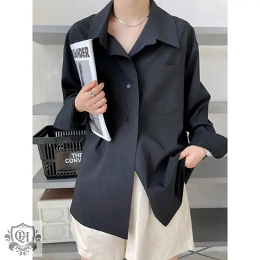 Back Buttoned Elegant Shirt - QH Clothing