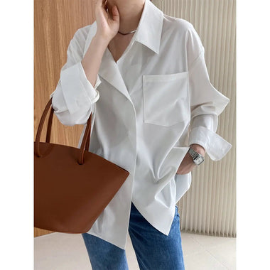 Back Buttoned Elegant Shirt - QH Clothing