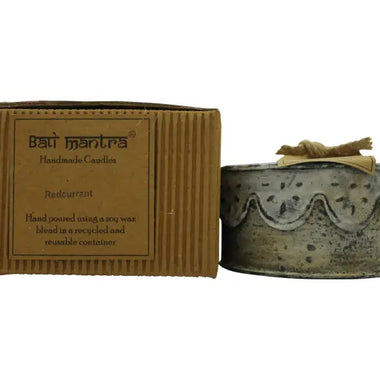 Bali Mantra Victorian Tin Candle 280g - Redcurrant - Shower & Body Care