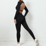 Bare Back Top & Yoga Trousers - Clothing