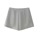 Belted Blazer & Straight Leg Shorts - Clothing