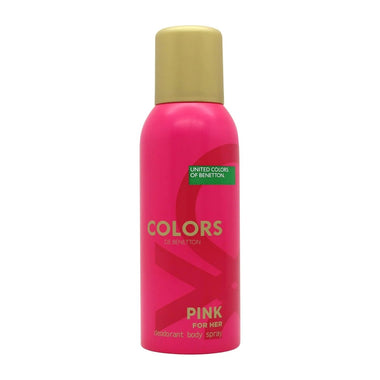 Benetton Colors de Benetton Pink Deodorant Spray 150ml - QH Clothing
