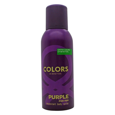 Benetton Colors de Benetton Purple Deodorant Spray 150ml - QH Clothing