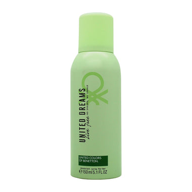 Benetton United Dreams Live Free Deodorant Spray 150ml - Shower & Body Care