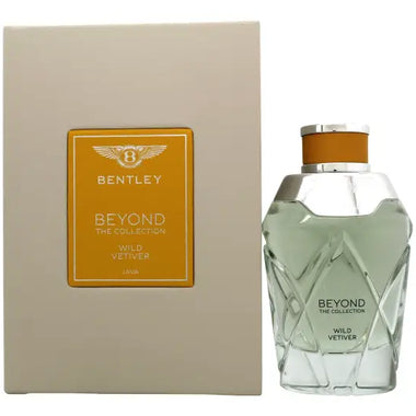 Bentley Wild Vetiver Eau de Parfum 100ml Spray with elegant packaging displayed