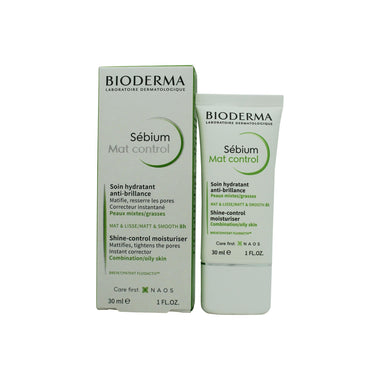 Bioderma Sebium Mat Control Moisturiser 30ml - Skin Care