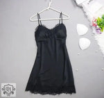 Black Lace Sexy Nightdress - QH Clothing