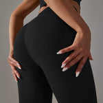 Block High Waisted Yoga Leggings - QH Clothing