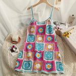 Summer Women Bohemian Vintage Crochet Strap Dress - Quality Home Clothing| Beauty