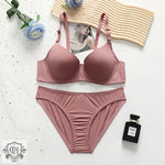 Breathable Simple Underwear Set - 70B / Cameo Brown - Clothing