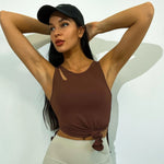 Breathable Skinny Nylon Yoga Vest - QH Clothing