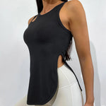 Breathable Skinny Nylon Yoga Vest - QH Clothing