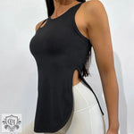 Breathable Skinny Nylon Yoga Vest - QH Clothing