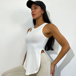 Breathable Skinny Nylon Yoga Vest - QH Clothing