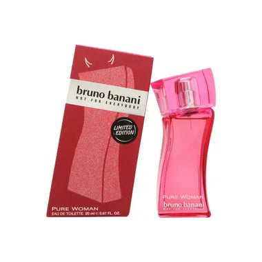 Bruno Banani Pure Woman Eau de Toilette 20ml Sprej - Begränsad Utgåva - Fragrance