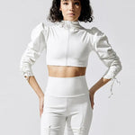 Bubble Zipper Yoga Suit - QH Clothing