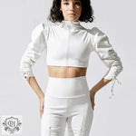 Bubble Zipper Yoga Suit - QH Clothing