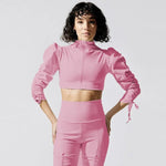 Bubble Zipper Yoga Suit - QH Clothing