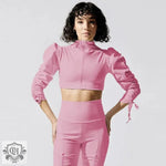 Bubble Zipper Yoga Suit - QH Clothing