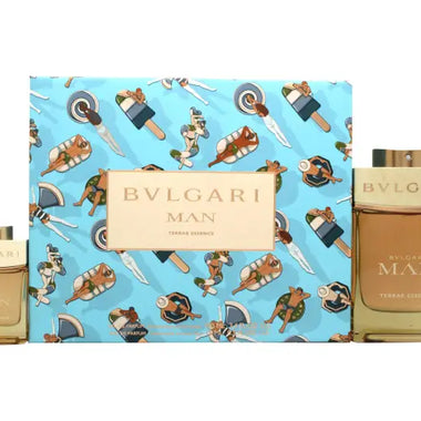 Bvlgari Man Terrae Essence Presentset 100ml EDP + 15ml EDP - Fragrance