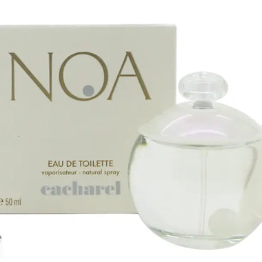 Cacharel Noa Eau de Toilette 50ml Spray showcasing the elegant Cacharel Noa fragrance