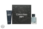 Calvin Klein Defy Gift Set 50ml EDT + 100ml Shower Gel - Fragrance