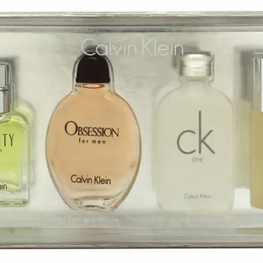 Calvin Klein Miniature Gift Set 15ml Eternity EDT + 15ml Obsession EDT + 15ml CK One EDT + 15ml Escape EDT - Fragrance