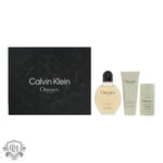 Calvin Klein Obsession Gift Set 125ml EDT + 75ml Aftershave Balm + 75g Deodorant Stick - QH Clothing