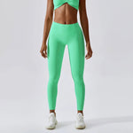 Yoga Pants Hip Lifting Running  Fitness Pants Candy Color High Waist Tight Sports Pants - Quality Home Clothing| Beauty