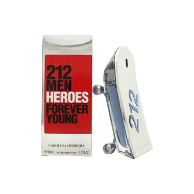 Carolina Herrera 212 Heroes Eau de Toilette 50ml Spray - Fragrance