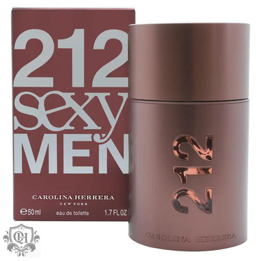 Carolina Herrera 212 Sexy Men Eau de Toilette 50ml Spray - Fragrance