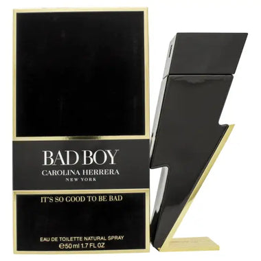 Carolina Herrera Bad Boy Eau de Toilette 50ml Spray - Fragrance