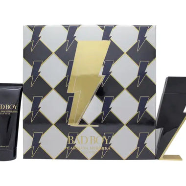 Carolina Herrera Bad Boy Gift Set 50ml EDT + 100ml Shower Gel - Fragrance