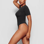 Summer Women Clothing Casual Half-Sleeve Base Top Tight Sexy Bodysuit - Quality Home Clothing| Beauty