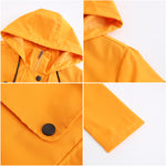 Casual Nylon Hooded Windbreaker Coat - QH Clothing