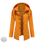 Casual Nylon Hooded Windbreaker Coat - QH Clothing