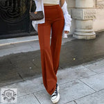 Casual Pants Autumn Office Bootcut Pants All Matching Fashionable Wide Leg Pants Women - QH Clothing