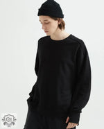 Terry Patchwork Oversized Sweater - QH Clothing