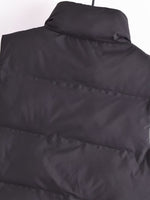 Casual Sleeveless Zipper Jacket - Clothing