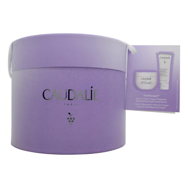 Caudalie Vinotherapist Body Moisture Duo Gift Set 250g Replenishing Vegan Body Butter + 75ml Hand & Nail Repairing