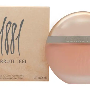 Cerruti 1881 Eau de Toilette 100ml Spray bottle and box displayed elegantly