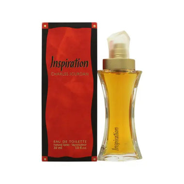 Charles Jourdan Inspiration Eau de Toilette 30ml Spray with elegant red packaging