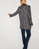 Tweed Pearl Checkered Coat - QH Clothing