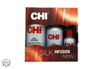 CHI Silk Infusion Presentset 355ml Leave-In Treatment + 177ml Leave-In Treatment + 59ml Leave-In Treatment - Hair Care