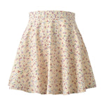 Floral Skirt High Waist Umbrella Skirt Invisible Zipper Chiffon Printed Short Skirt - Quality Home Clothing| Beauty